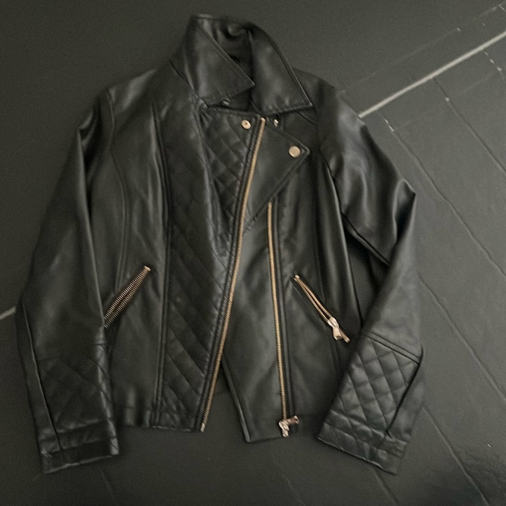 Art class leather jacket size large 10- 12